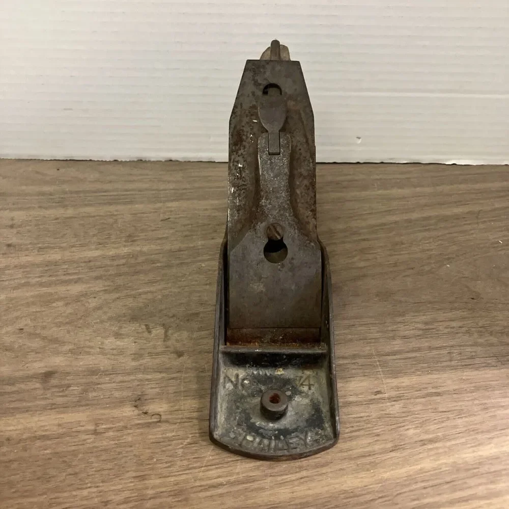 Antique Stanley Bailey No.3 Smooth Plane Type 19‎ Old Woodworking Tools
